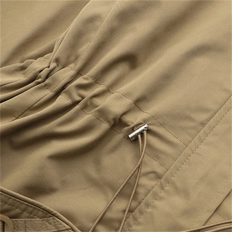 Women Trench Coat 2026 New Solid Mid Long Hooded Windbreaker Middle Aged Mothers Clothes Large Size 5XL 6XL 7XL Female Outerwear