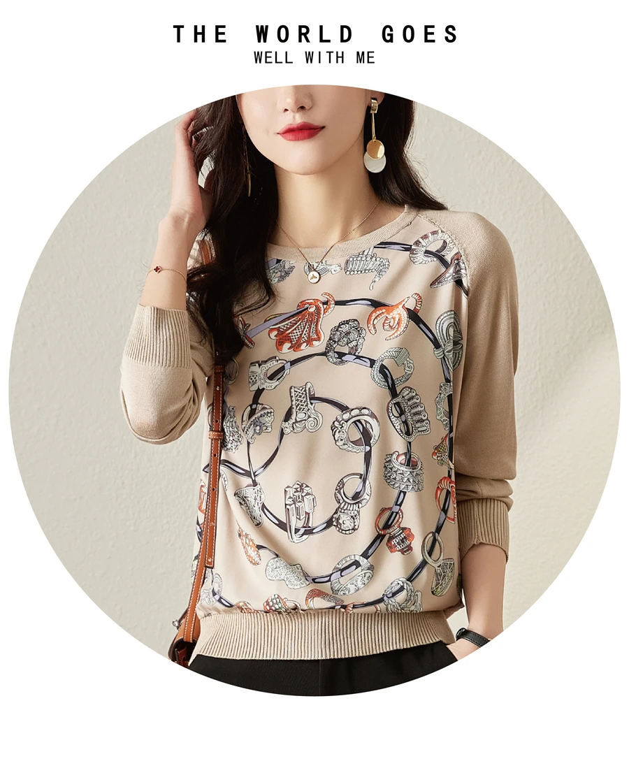 New Casual Soft Knit bottoming shirts Sweater Tees Basic shirts knitted Tops
