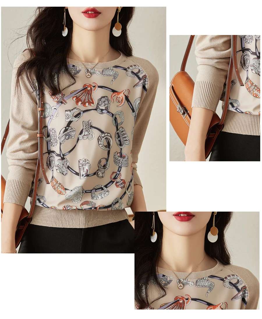 New Casual Soft Knit bottoming shirts Sweater Tees Basic shirts knitted Tops