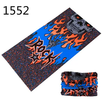 1950 Bandana Cycling Balaclava High Elastic Seamless Bandana Anti-UV Face Mask Neck Muffler Men Women Scarf Tube Face Shield
