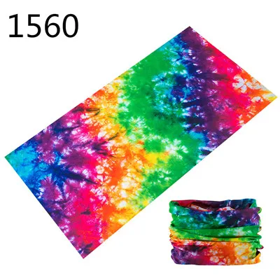 1950 Bandana Cycling Balaclava High Elastic Seamless Bandana Anti-UV Face Mask Neck Muffler Men Women Scarf Tube Face Shield