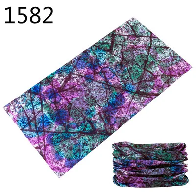 1950 Bandana Cycling Balaclava High Elastic Seamless Bandana Anti-UV Face Mask Neck Muffler Men Women Scarf Tube Face Shield