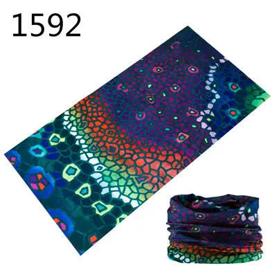 1950 Bandana Cycling Balaclava High Elastic Seamless Bandana Anti-UV Face Mask Neck Muffler Men Women Scarf Tube Face Shield