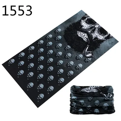 1950 Bandana Cycling Balaclava High Elastic Seamless Bandana Anti-UV Face Mask Neck Muffler Men Women Scarf Tube Face Shield