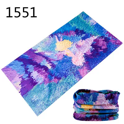 1950 Bandana Cycling Balaclava High Elastic Seamless Bandana Anti-UV Face Mask Neck Muffler Men Women Scarf Tube Face Shield
