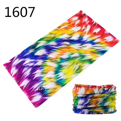 1950 Bandana Cycling Balaclava High Elastic Seamless Bandana Anti-UV Face Mask Neck Muffler Men Women Scarf Tube Face Shield