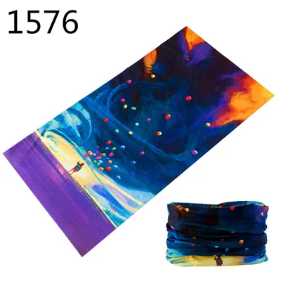 1950 Bandana Cycling Balaclava High Elastic Seamless Bandana Anti-UV Face Mask Neck Muffler Men Women Scarf Tube Face Shield