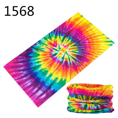 1950 Bandana Cycling Balaclava High Elastic Seamless Bandana Anti-UV Face Mask Neck Muffler Men Women Scarf Tube Face Shield