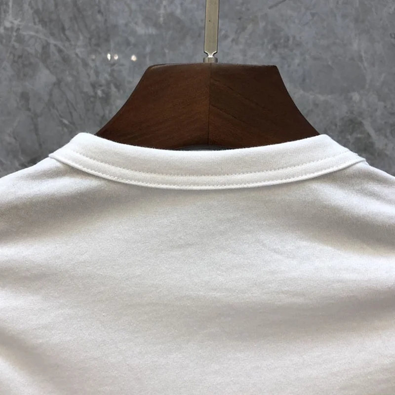 TWOTWINSTYLE Casual White T Shirt For Women O Neck Sleeveless Ruched Irregular Slim T Shirts Females Summer Fashion 2021 Stylish