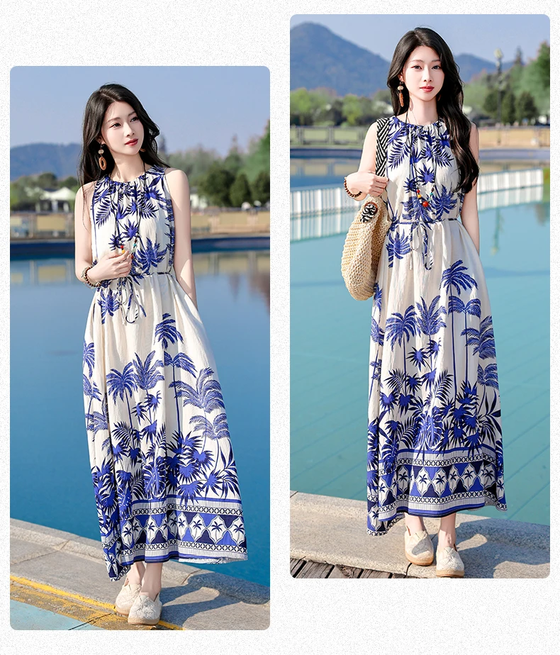 New Fashion 2026 Summer Print Women Short Sleeve Cotton Plus Size Women Clothing Dress Ladies Large Size Vestidos dresses