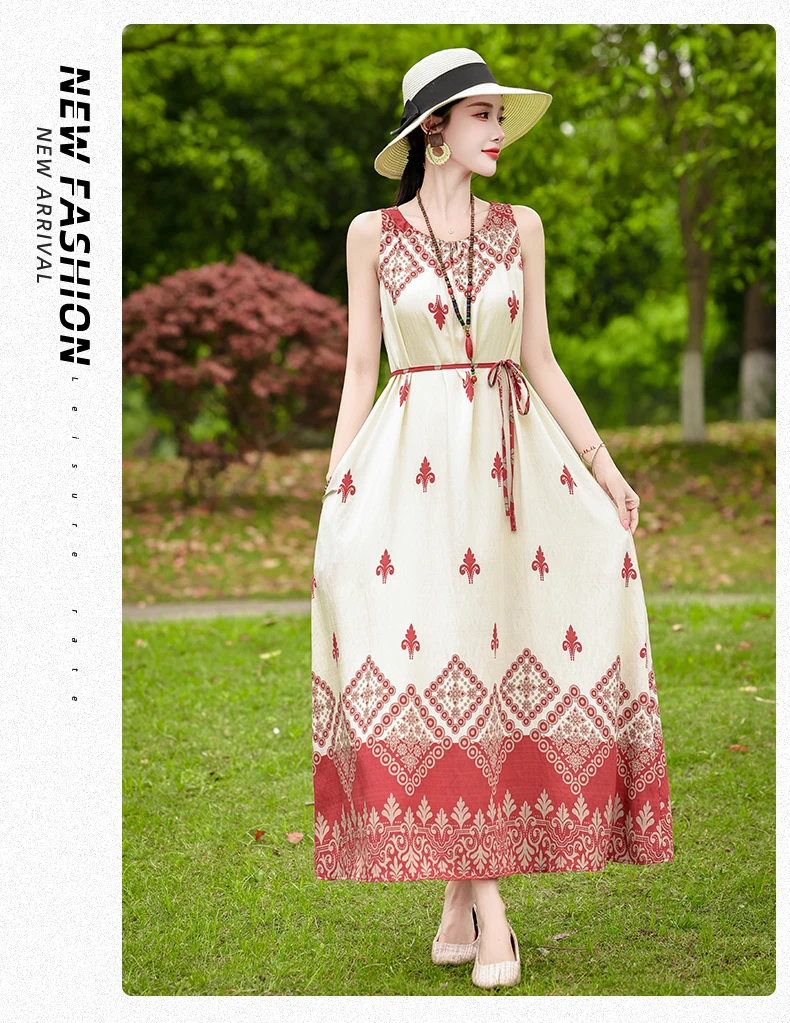New Fashion 2026 Summer Print Women Short Sleeve Cotton Plus Size Women Clothing Dress Ladies Large Size Vestidos dresses