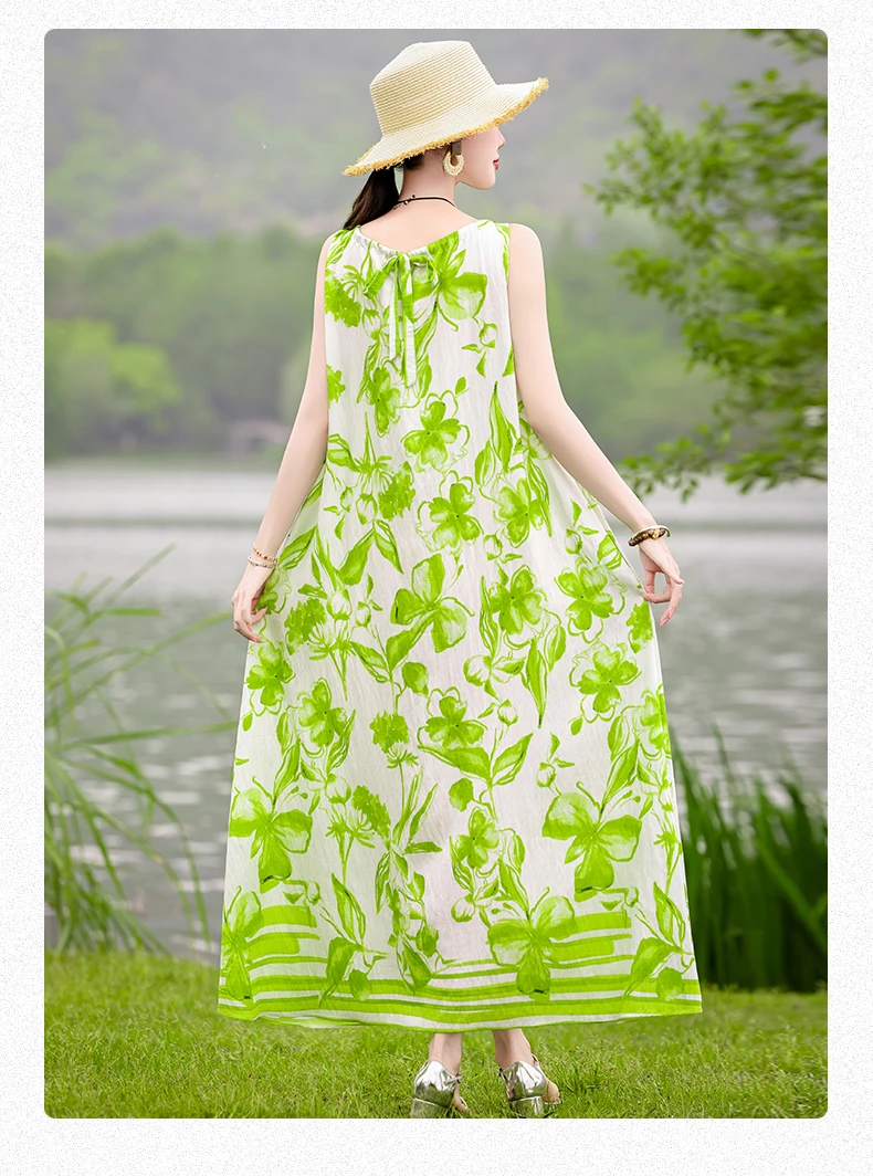 New Fashion 2026 Summer Print Women Short Sleeve Cotton Plus Size Women Clothing Dress Ladies Large Size Vestidos dresses