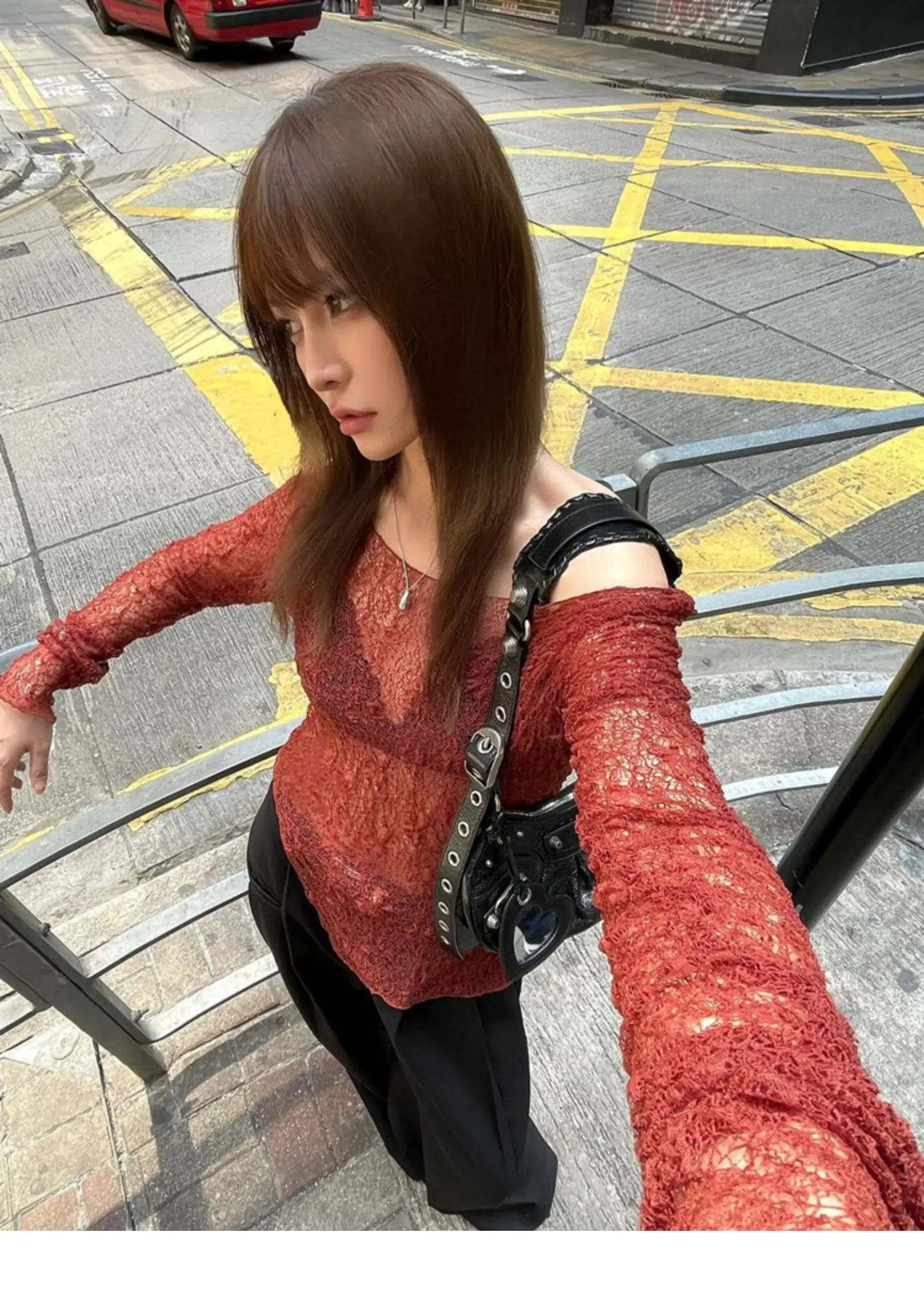 Tonngirls Sexy Lace Tshirts Women Long Sleeve See Through Irregual Vintage Tops Streetwear Fairycore Splits Y2k Tee Tops 2000s