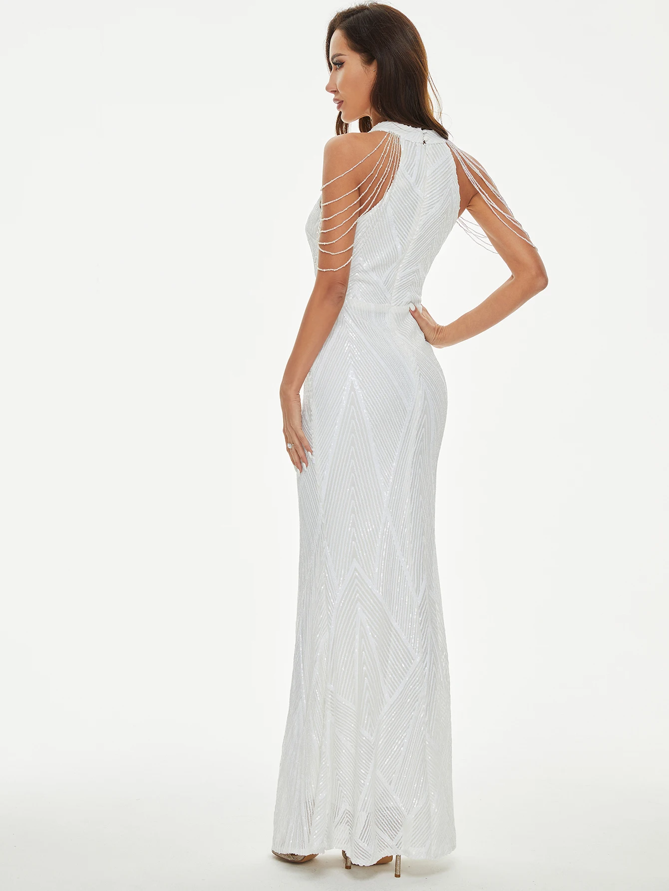 Sexy vintage summer sequin dress women 2026 elegant cocktail prom evening party dresses off shoulder maxi bodycon dress vestidos