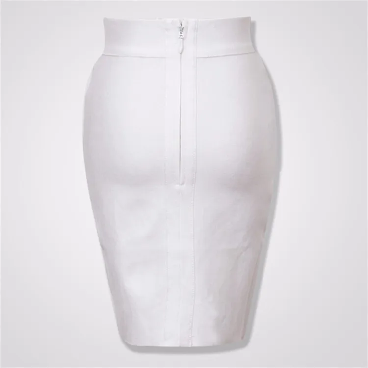 High Quality Ladies Rayon Thick Short Bandage Skirt Cocktail Party Cute Mini Skirt