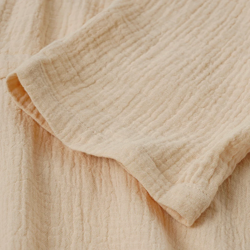 Elegant Party Dresses Women 100% Cotton Muslin Gauze Holiday Beach Casual Corset Waistband Ladies Robe Loose Soild Sundress