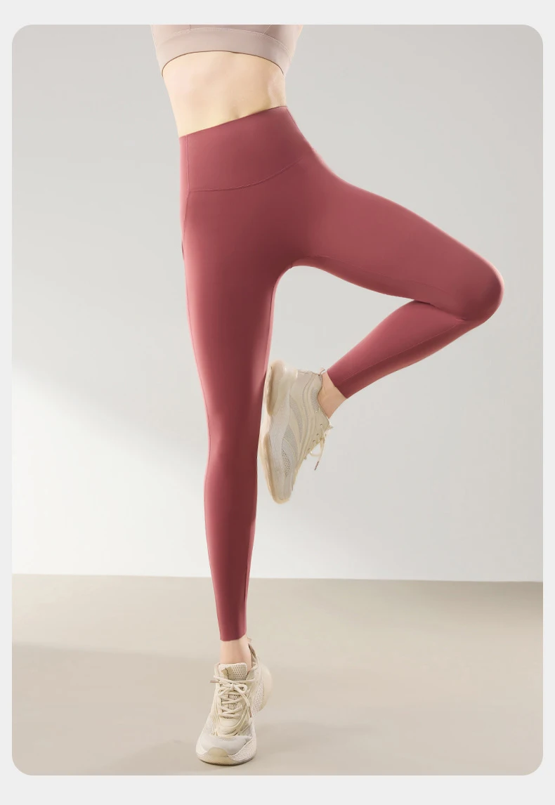 BIVIGAOS Spring Summer High Waist Butt Lifter Sharkskin Leggings Women Micro Pressure Thin Breathable Sport Fitness Leggings