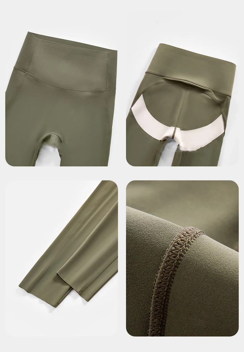 BIVIGAOS Spring Summer High Waist Butt Lifter Sharkskin Leggings Women Micro Pressure Thin Breathable Sport Fitness Leggings
