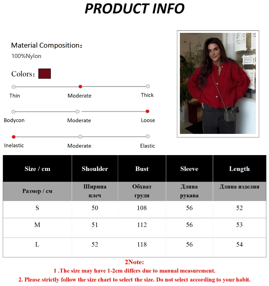 Bornladies New Autumn Winter Soft Knit Cardigan Women's Fashionable Cozy Sweater Fashion Office Ladies Cardigan Jumpers