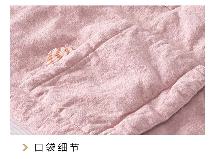 Fashion Jackets Winter Coat Women Cotton Solid Woman Coats Literary Warm Womens Jacket Casual Women's Clothing