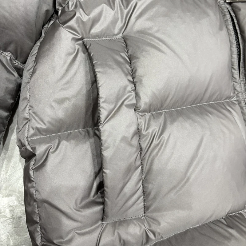 Schinteon Women Down Jacket Casual Autumn Winter Outwear with Hood Thick Warm White Duck Down Luxurious Coat 2025 New