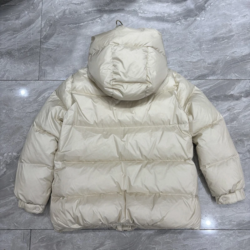 Schinteon Women Down Jacket Casual Autumn Winter Outwear with Hood Thick Warm White Duck Down Luxurious Coat 2025 New