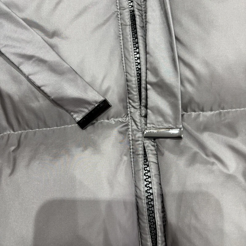 Schinteon Women Down Jacket Casual Autumn Winter Outwear with Hood Thick Warm White Duck Down Luxurious Coat 2025 New