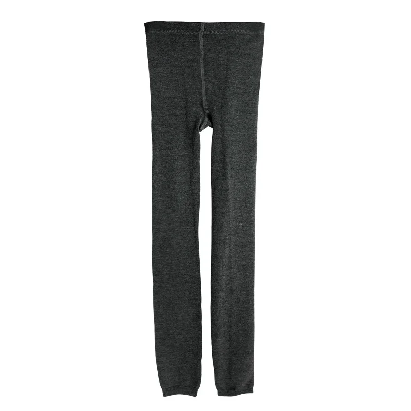 Birdtree Women High Waist Leggings 50%Silk 30%Cotton 20%Spandex Solid Slim Thicken Leggings Bottoming Pants 2026 New B37126QC