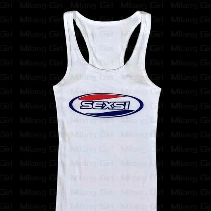 Y2K High Street Tank Tops White Coquett Thin Straps Gyaru Tops Acubi Fashion Women Tops Sexy Letter Printed for Female