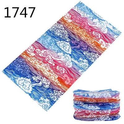 1701-1750 Outdoor Scarf Men Women Bandana Headwear Neck Gaiters Riding Camping Scarf Activities Seamless Magic Headband Hijab
