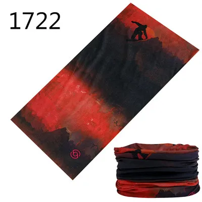 1701-1750 Outdoor Scarf Men Women Bandana Headwear Neck Gaiters Riding Camping Scarf Activities Seamless Magic Headband Hijab