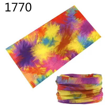 1701-1750 Outdoor Scarf Men Women Bandana Headwear Neck Gaiters Riding Camping Scarf Activities Seamless Magic Headband Hijab