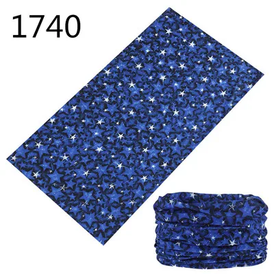 1701-1750 Outdoor Scarf Men Women Bandana Headwear Neck Gaiters Riding Camping Scarf Activities Seamless Magic Headband Hijab