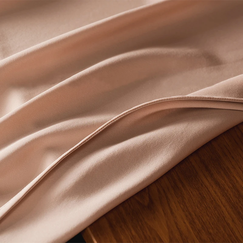 22 Momme 100% Mulberry Silk Dress Women Sleepwear Sexy Nightgown Spaghetti Strap Sleeveless Dress Soft Skin Care