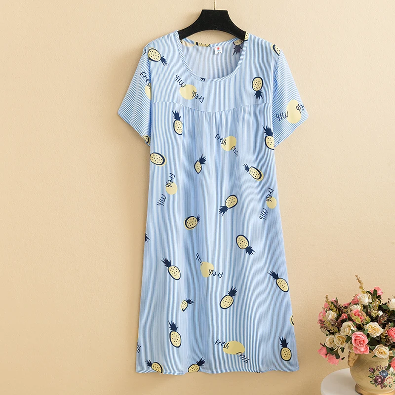 New 2026 Casual Vintage Summer Dress For Women Print Flowers Short Sleeve O-neck Dresses printing Ladies Party Dress