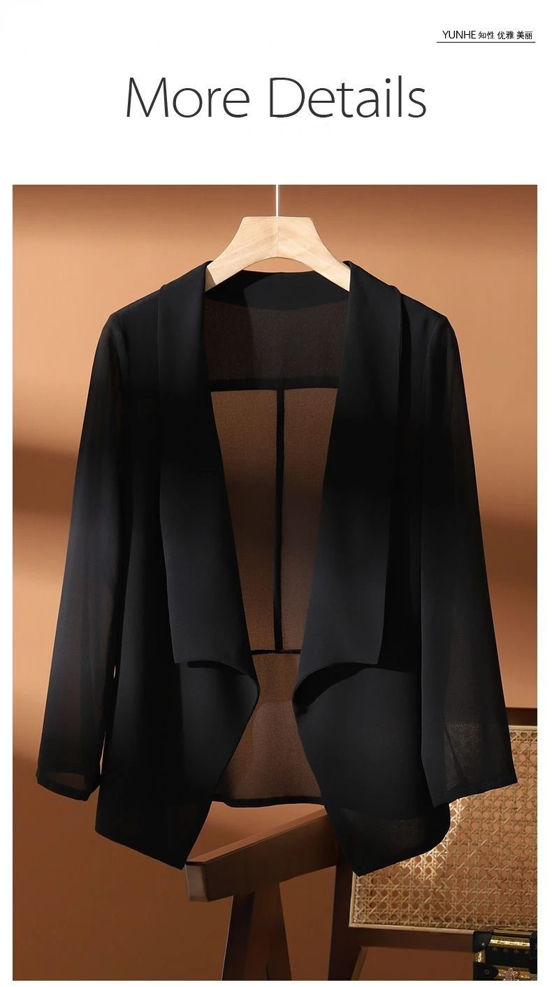 New Summer 2025 Women Sun Protection Capes Loose Shawl Thin Chiffon Kimono Jacket Women Sunscreen Beach Cardigan Bikini Coverup