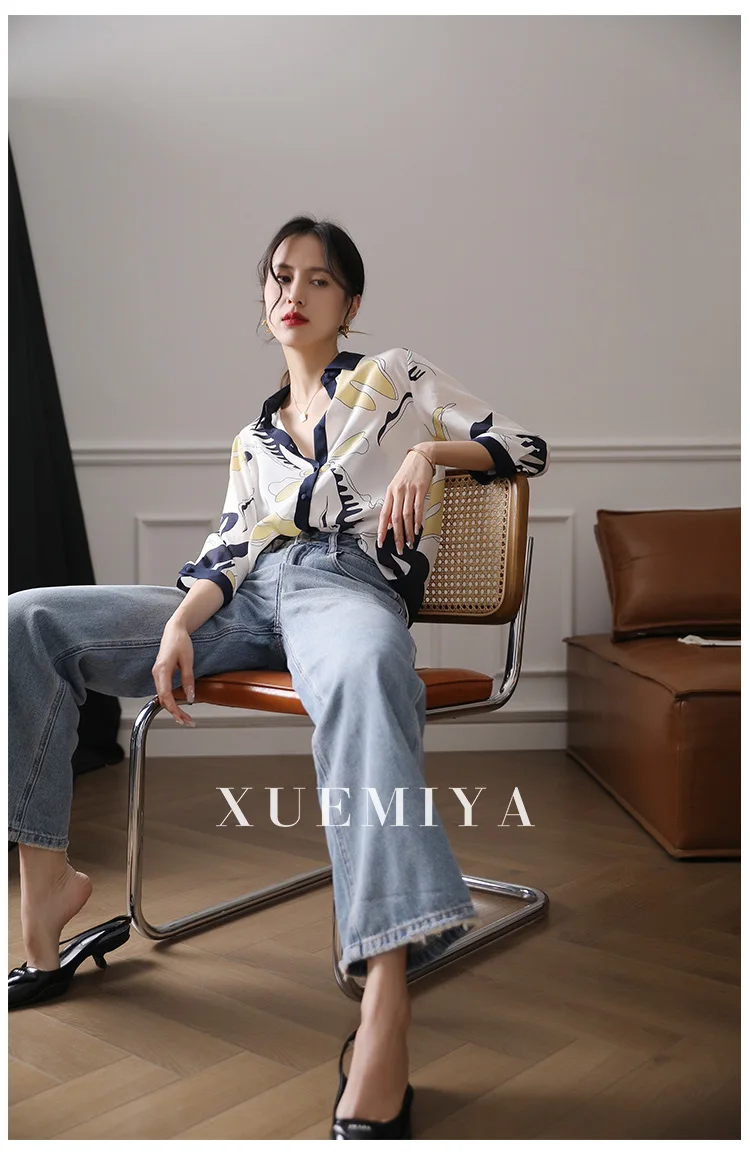 Fashion ladies shirts France style woman blouses 2025 Spring Summer half sleeve Tops blusa mujer