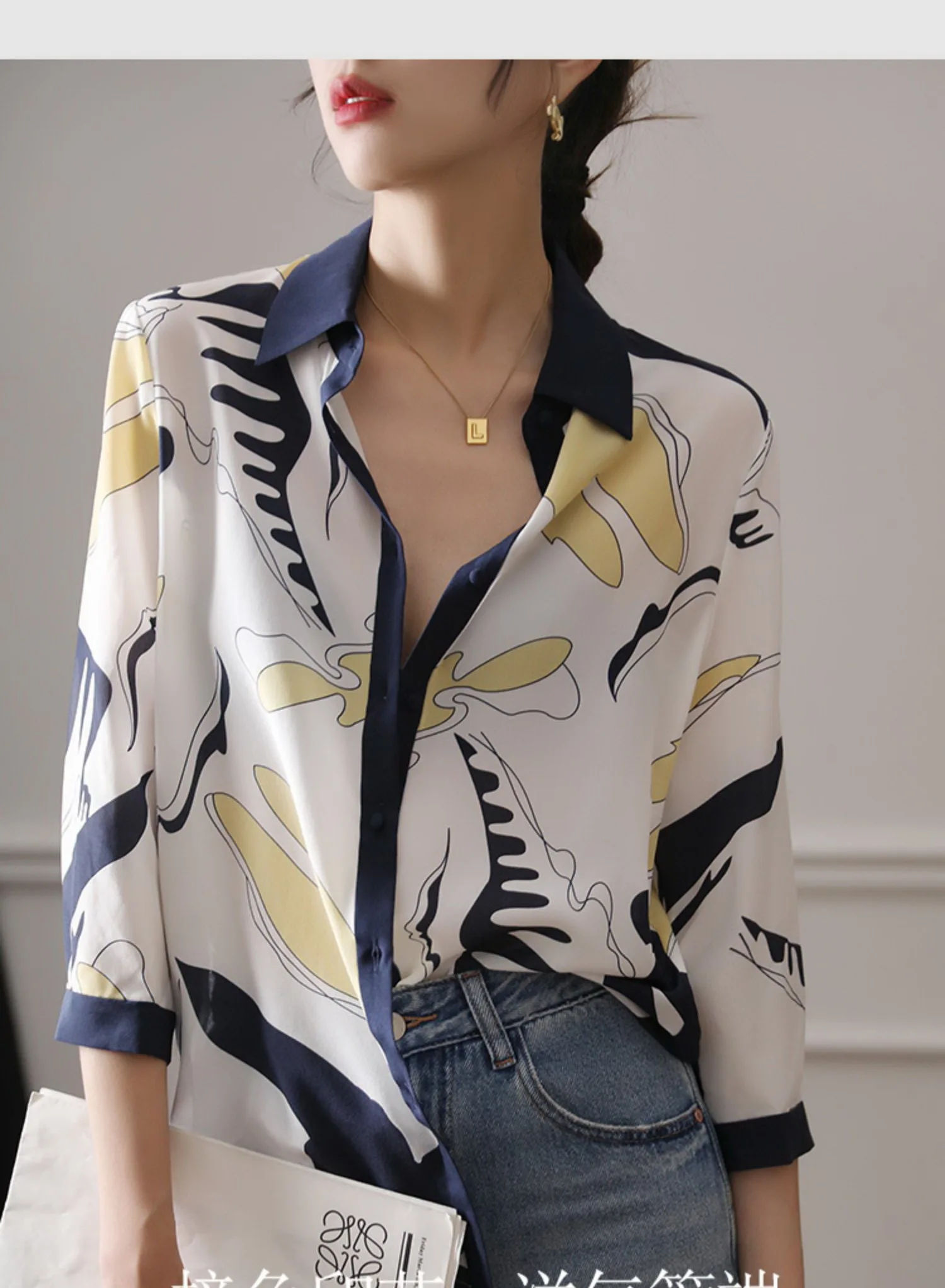 Fashion ladies shirts France style woman blouses 2025 Spring Summer half sleeve Tops blusa mujer