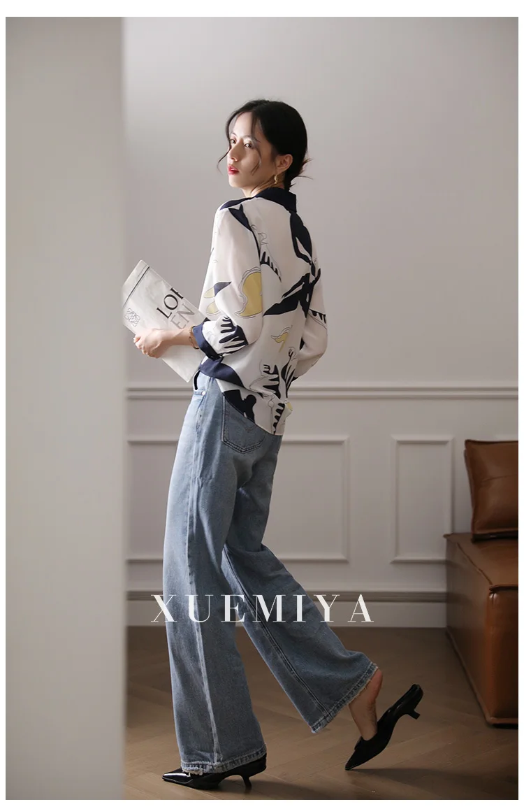 Fashion ladies shirts France style woman blouses 2025 Spring Summer half sleeve Tops blusa mujer