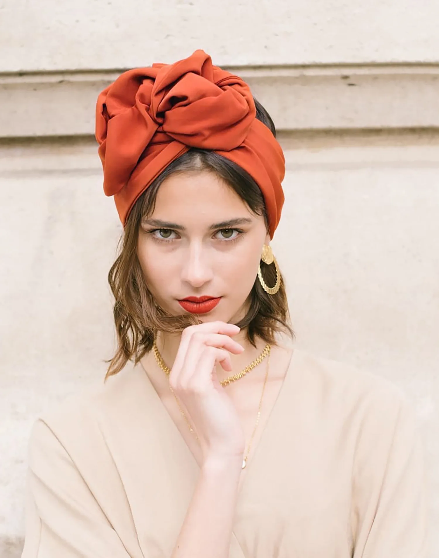 2023 French Vintage Twist Turban Hat Fashion Female Cotton Bandana Headband Women's Hair Cover Cap Floral Print Lady Head Wraps