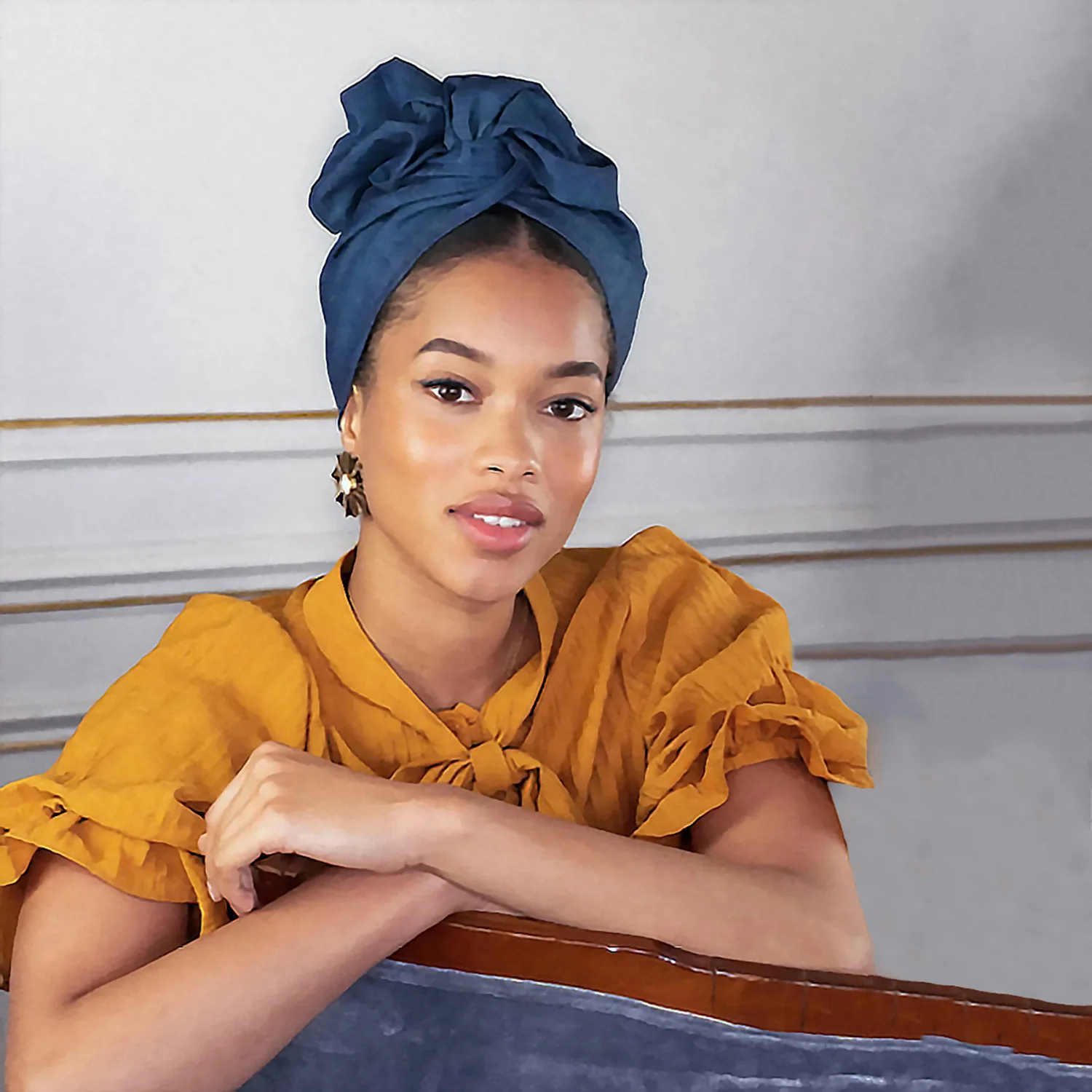 2023 French Vintage Twist Turban Hat Fashion Female Cotton Bandana Headband Women's Hair Cover Cap Floral Print Lady Head Wraps