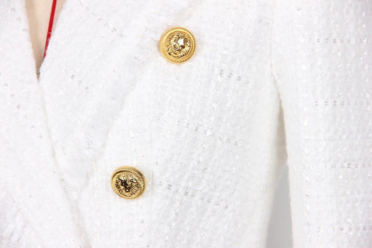 Spring And Autumn New Euro-n Celebrity Net Red High-end Women's High-end Fabric Fashion Classic Women's Blazer Jacket Fashion