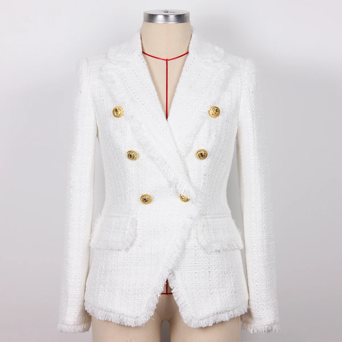 Spring And Autumn New Euro-n Celebrity Net Red High-end Women's High-end Fabric Fashion Classic Women's Blazer Jacket Fashion