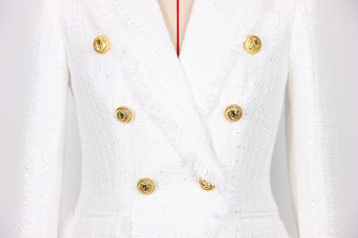Spring And Autumn New Euro-n Celebrity Net Red High-end Women's High-end Fabric Fashion Classic Women's Blazer Jacket Fashion