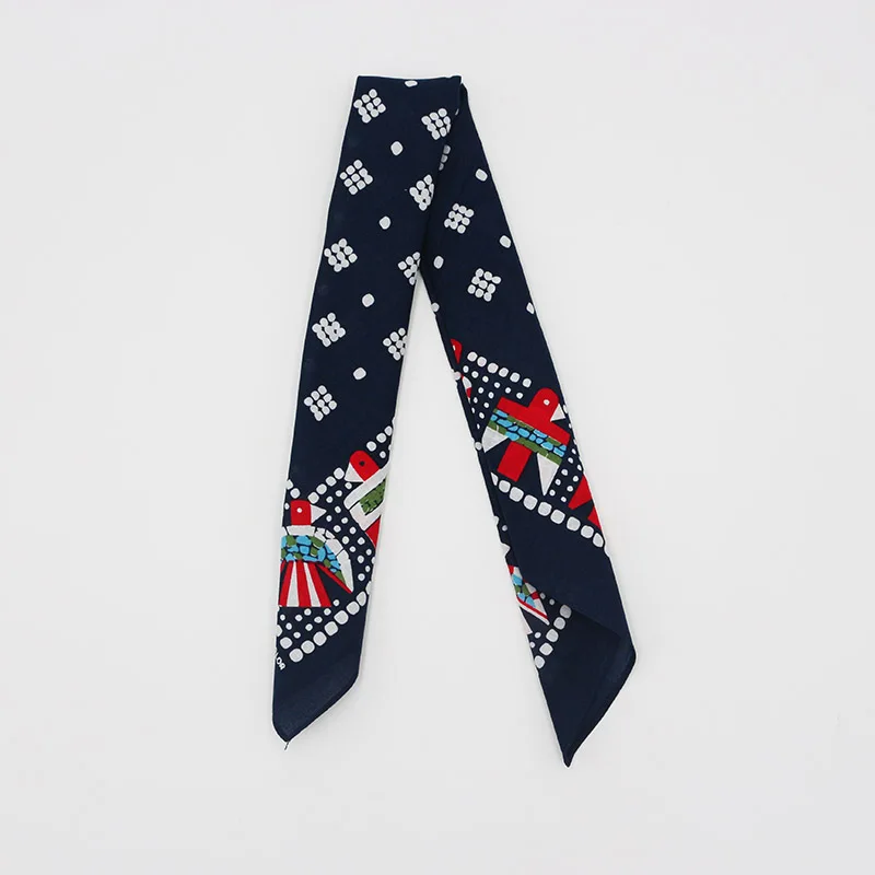 Royal KnightStyle Printing Eagle Smile Cotton Bandana Men Pocket Square Scarf Neckerchief