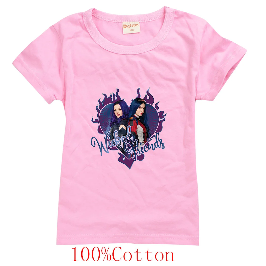 Descendants Boys Girls Teenager Outfits Tee Shirt Kids Clothes T Shirts Children Cartoons Casual Tops