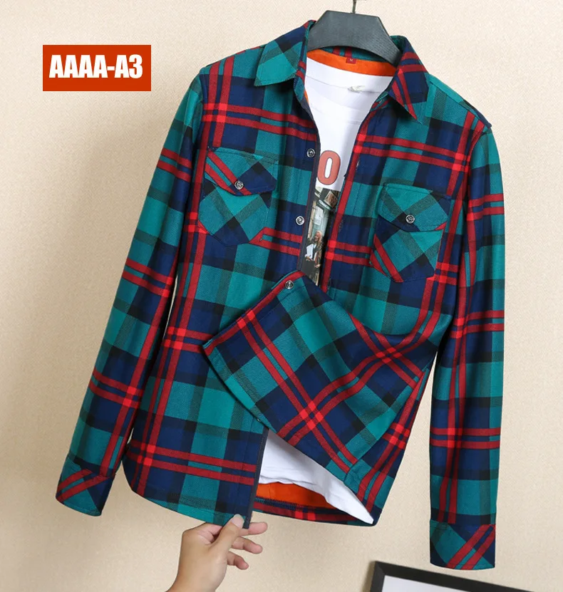 Velvet Thick Warm Women Plaid Shirt Female Fleece Tops Oversized M-4XL Women's Coat Winter Fit Blusas Femininas Chemise Femme