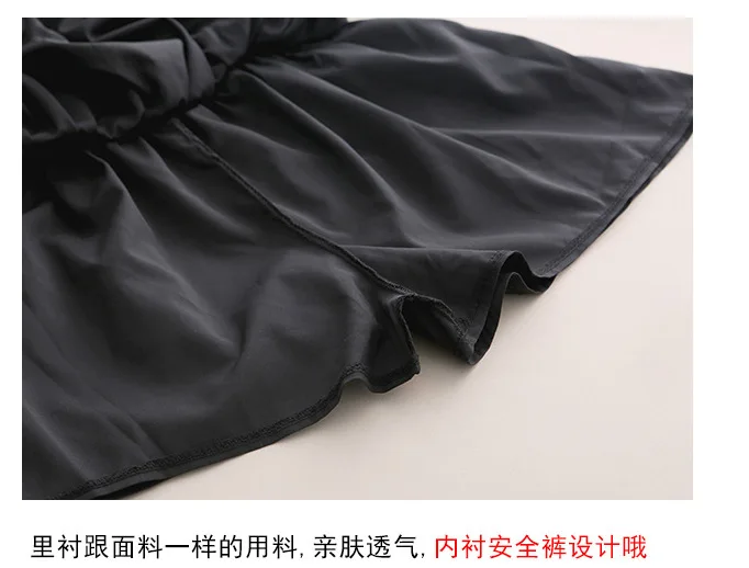 White Black Chiffon Summer Shorts Skirt Women 2022 Fashion Korean High Waist Tutu Pleated Mini Aesthetic Skirt Female