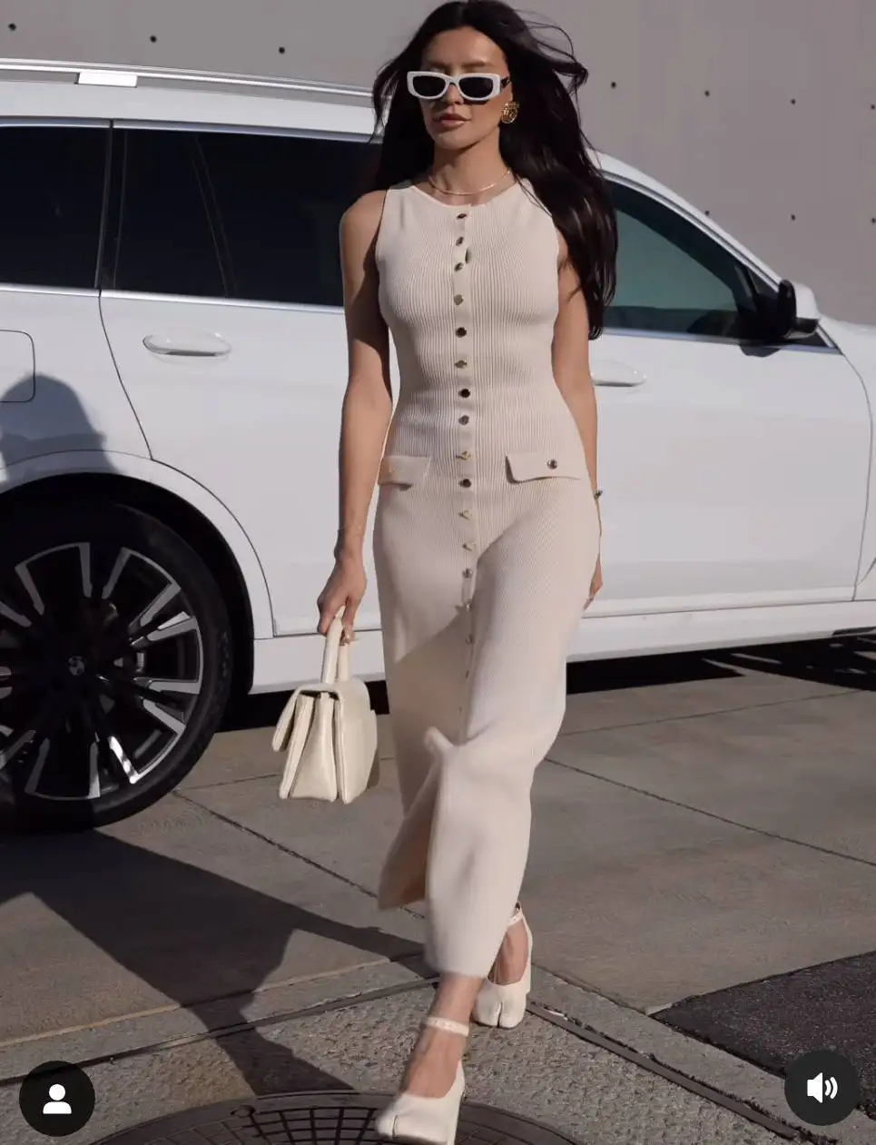 Tossy Knit Ribbed Cardigan Maxi Dress Female High Waist Slim Pocket Sleeveless Elegant Party Dress Women's Knitwear Long Dress