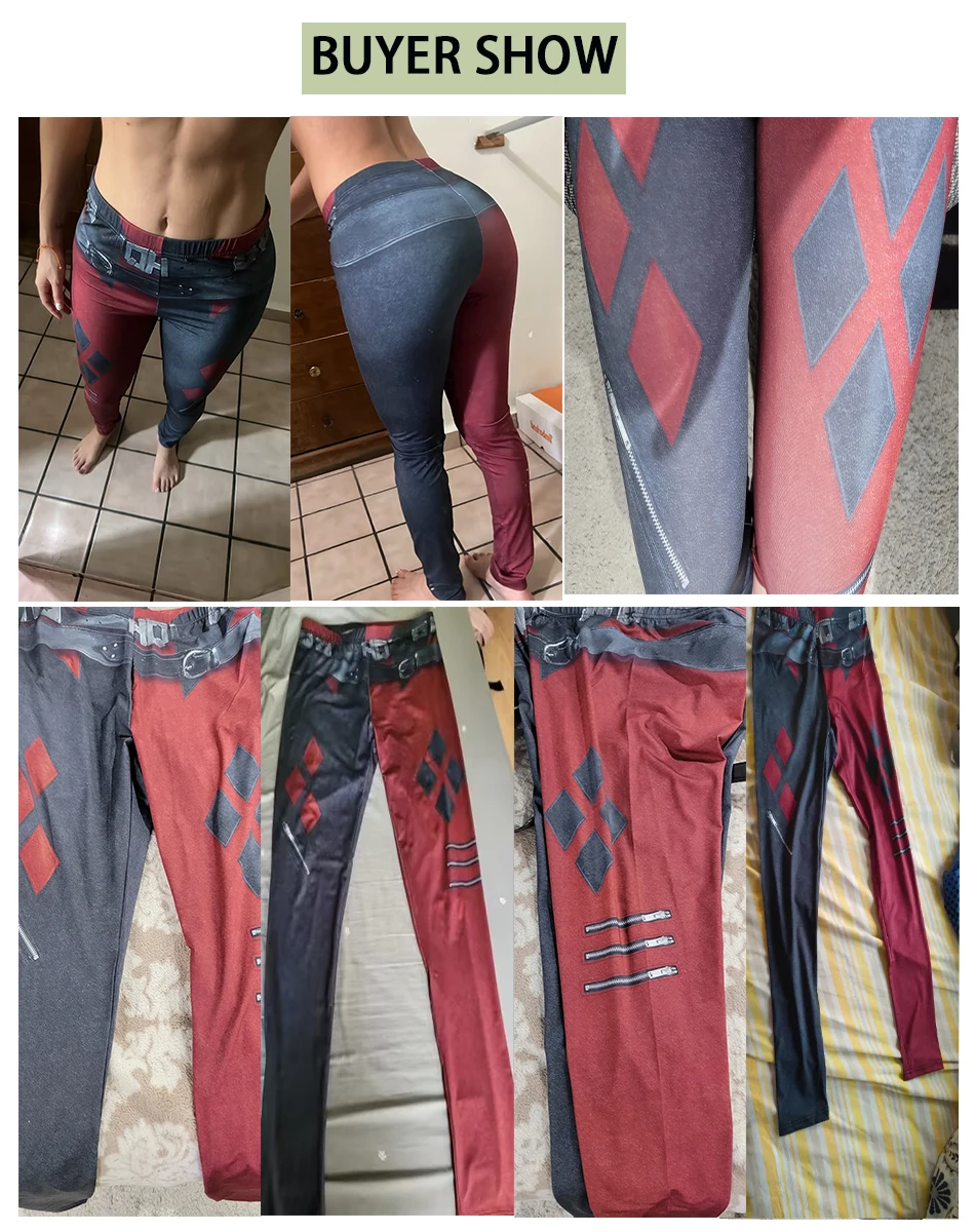 Nadanbao 2025 Womens for Leggings Gothic Style Denim Print Slim Stretch Trouser Black Leggings Street Leisure Pants